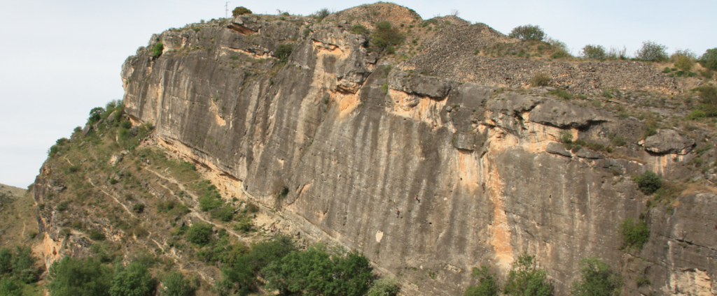 Roca de Patones, escalada atrevida