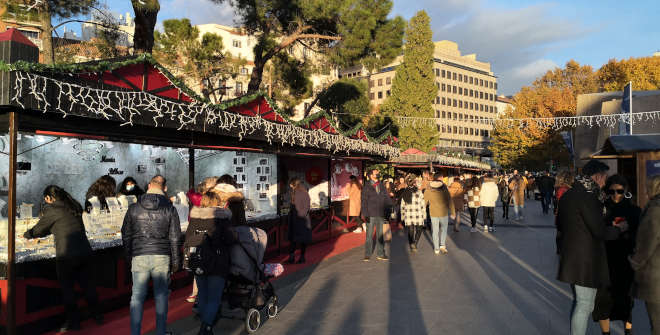 mercadillo de nuevos ministerios planes con niños en madrid en navidad