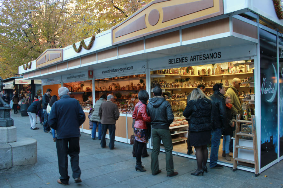 Mercadillo Navideño en la Plaza Bib Rambla